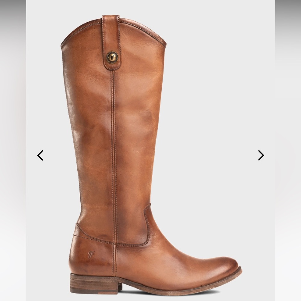 Frye Cognac Leather boots 8M